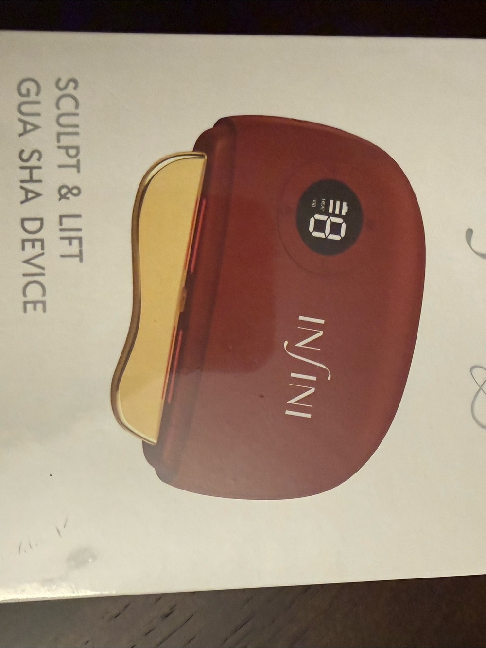 Sculpt & Lift Gua Sha Device - Red & Gold